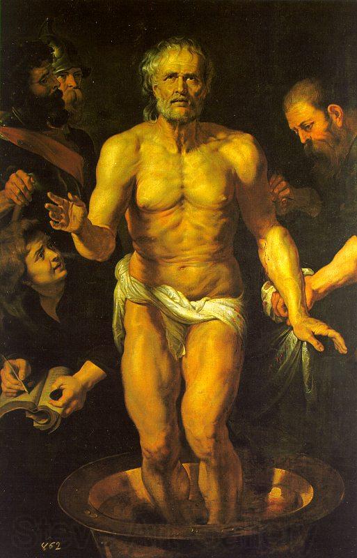 Peter Paul Rubens The Death of Seneca Norge oil painting art